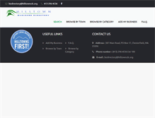 Tablet Screenshot of hilltowncdc.com